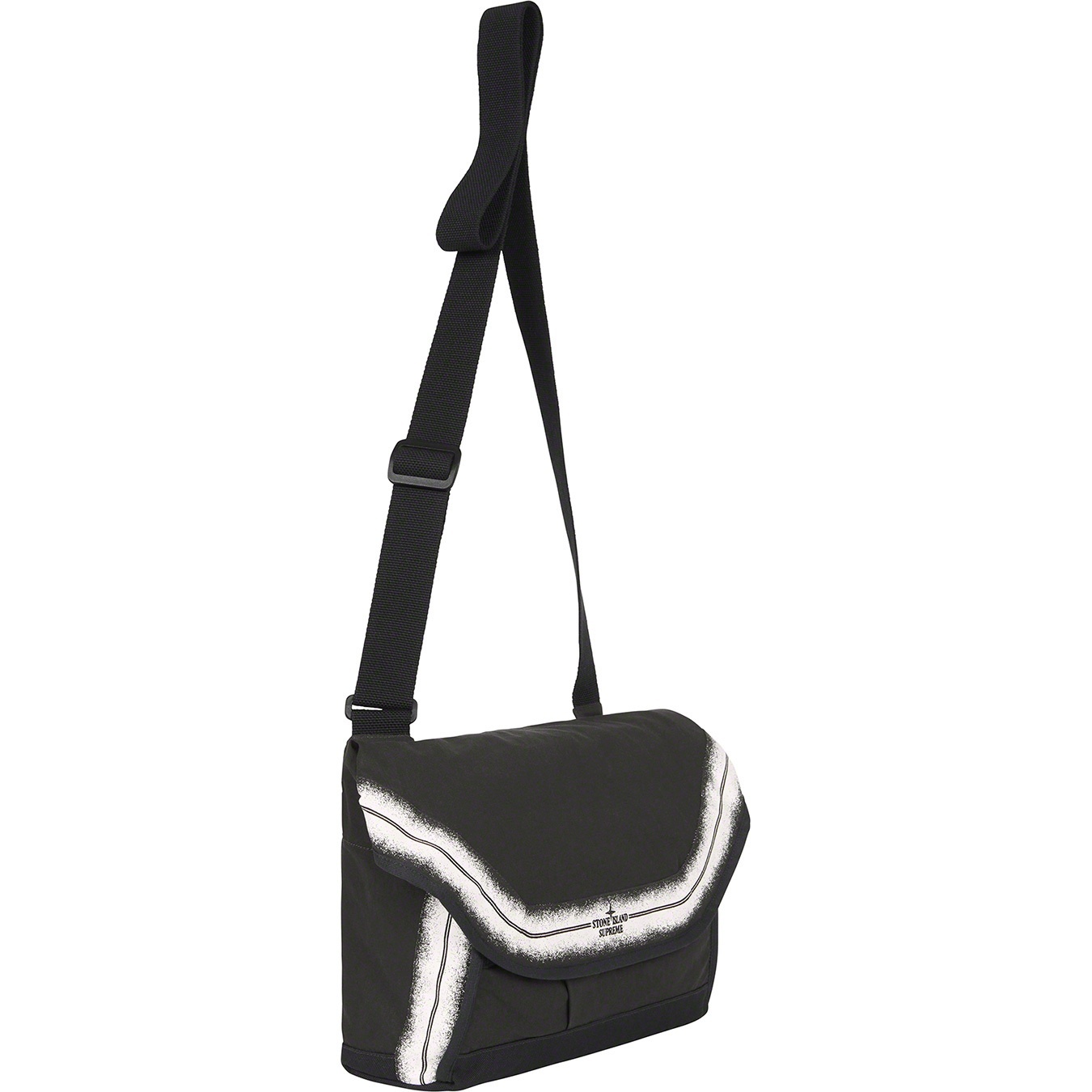 Supreme®/Stone Island® Stripe Messenger Bag view 7